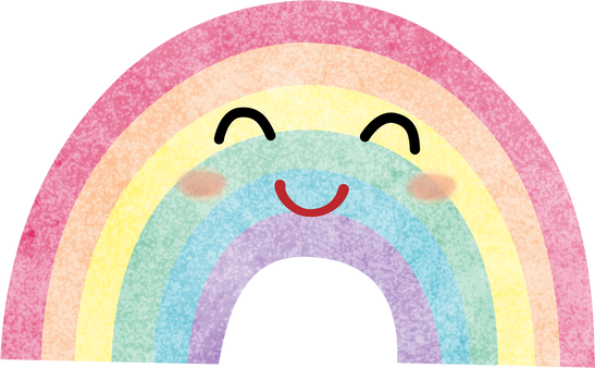 Happy Rainbow Illustration